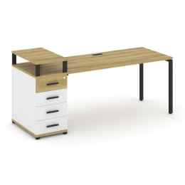 Стол рабочий Concept CN.SP-412 Металл черный